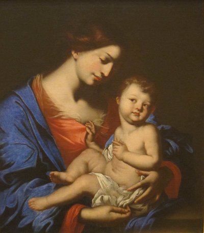 Madonna and Child by Pacecco De Rosa